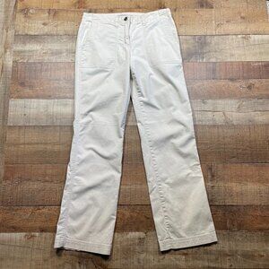 Chico's Tan Cotton Pants size 6 (Chico's 0.5)
